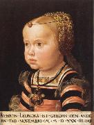 jakob seisenegger portrait of archduchess eleonora of mantua France oil painting artist